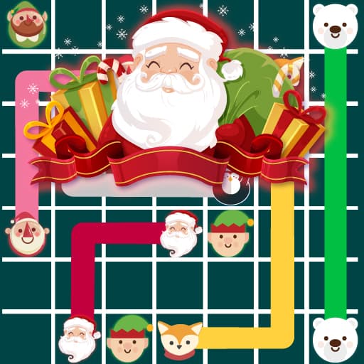 Connect The Christmas game thumbnail