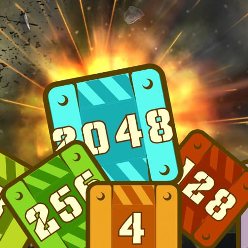 Military Cubes 2048 game thumbnail