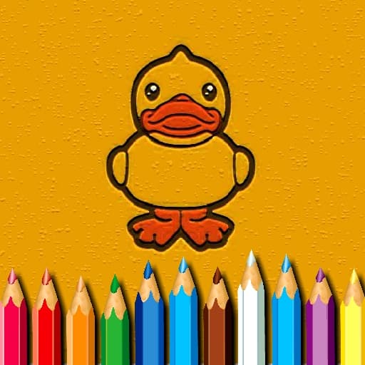 BTS Ducks Coloring Book game thumbnail