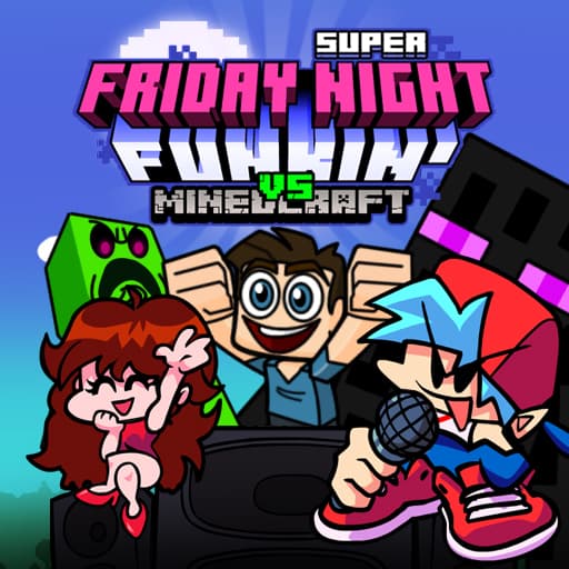Super Friday Night Funki vs Minedcraft game thumbnail