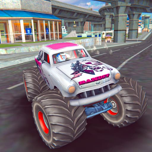 Monster Truck Stunts Free Jeep Racing Games game thumbnail
