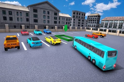 Modern Bus Parking Advance Bus Games game thumbnail