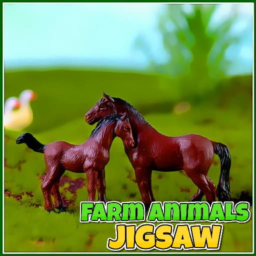 Farm Animals Jigsaw game thumbnail