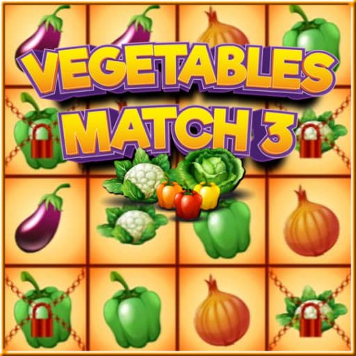 Vegetables Match 3 game thumbnail