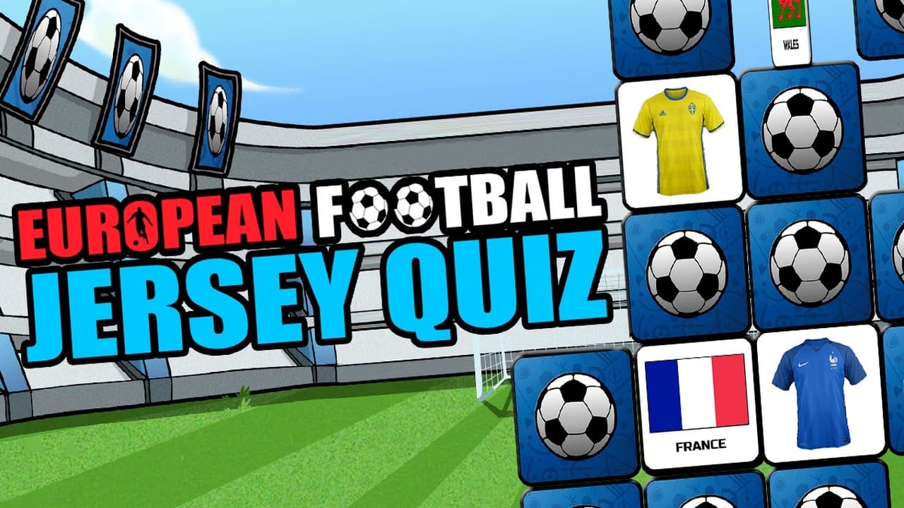 European Football Jersey Quiz game thumbnail