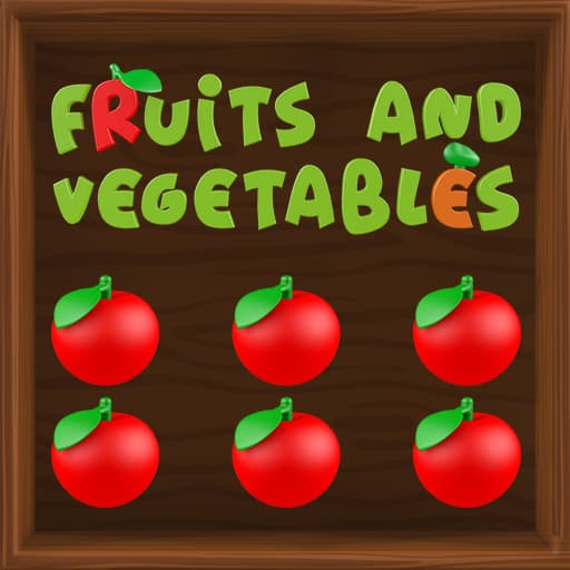 Fruits and Vegetables game thumbnail