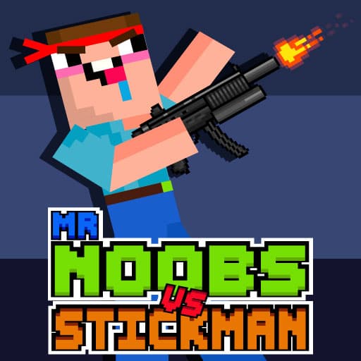 Mr Noobs vs Stickman game thumbnail