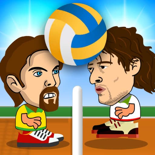 2 Player Head Volleyball game thumbnail
