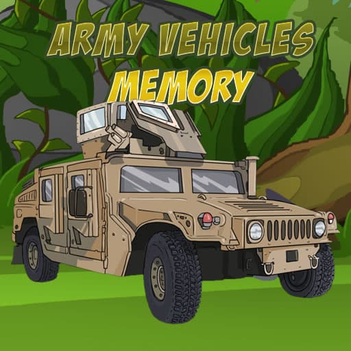 Army Vehicles Memory game thumbnail