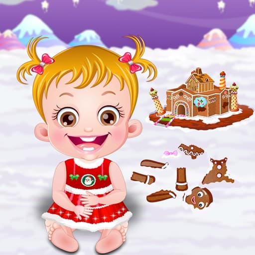 Baby Hazel Gingerbread House game thumbnail