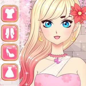 Anime Girls Dress Up Game game thumbnail