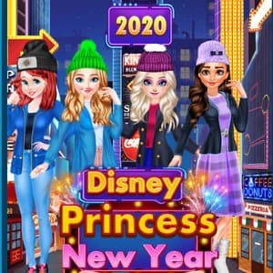 Disney Princess New Year Eve game thumbnail
