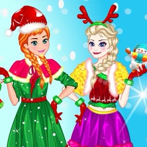 Elsa Make Christmas Gift game thumbnail