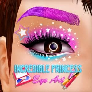 Incredible Princess Eye Art game thumbnail