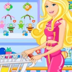 Mommy Barbie Go Shopping game thumbnail