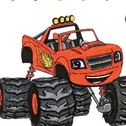 Monster Machines Coloring game thumbnail