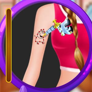 Peppa Pig Tattoo Design game thumbnail