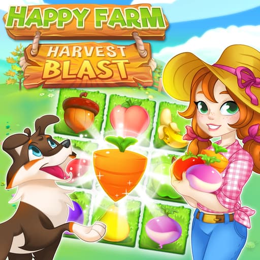 Happy Farm Harvest Blast game thumbnail