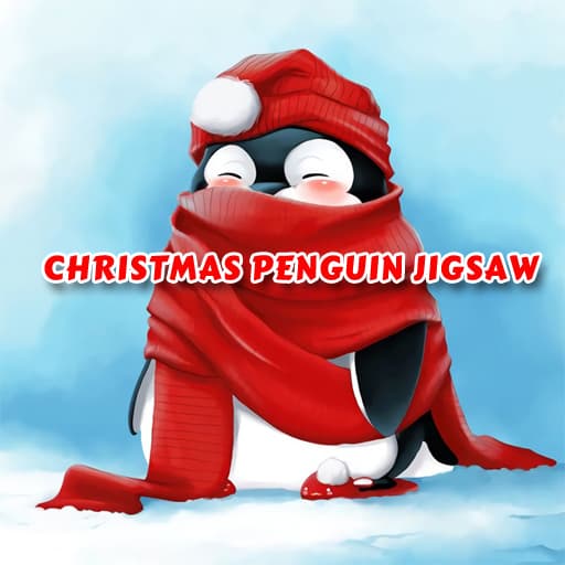 Christmas Penguin Puzzle game thumbnail