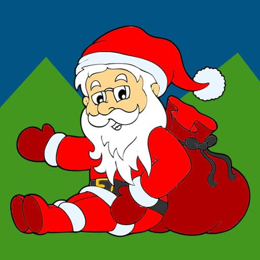 Santa Claus Coloring Book game thumbnail