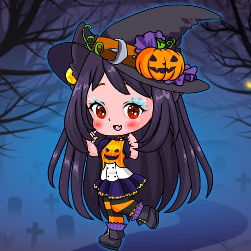Halloween Chibi Couple game thumbnail