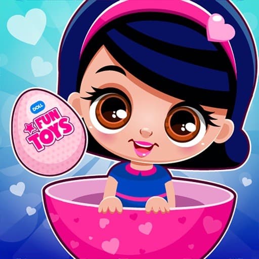 Cute Dolls Open Eggs game thumbnail