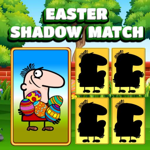 Easter Shadow Match game thumbnail