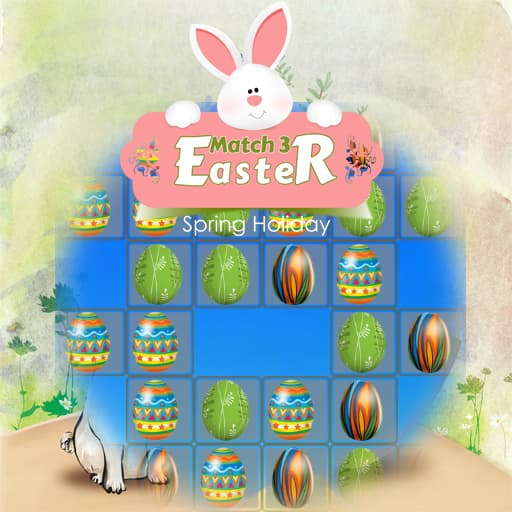 Easter Eggs Match 3 Deluxe game thumbnail