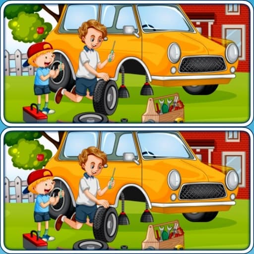 Car Garage Differences game thumbnail