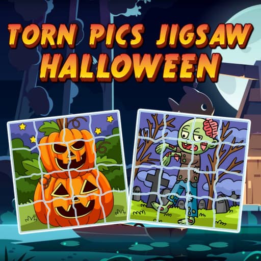 Torn Pics Jigsaw Halloween game thumbnail