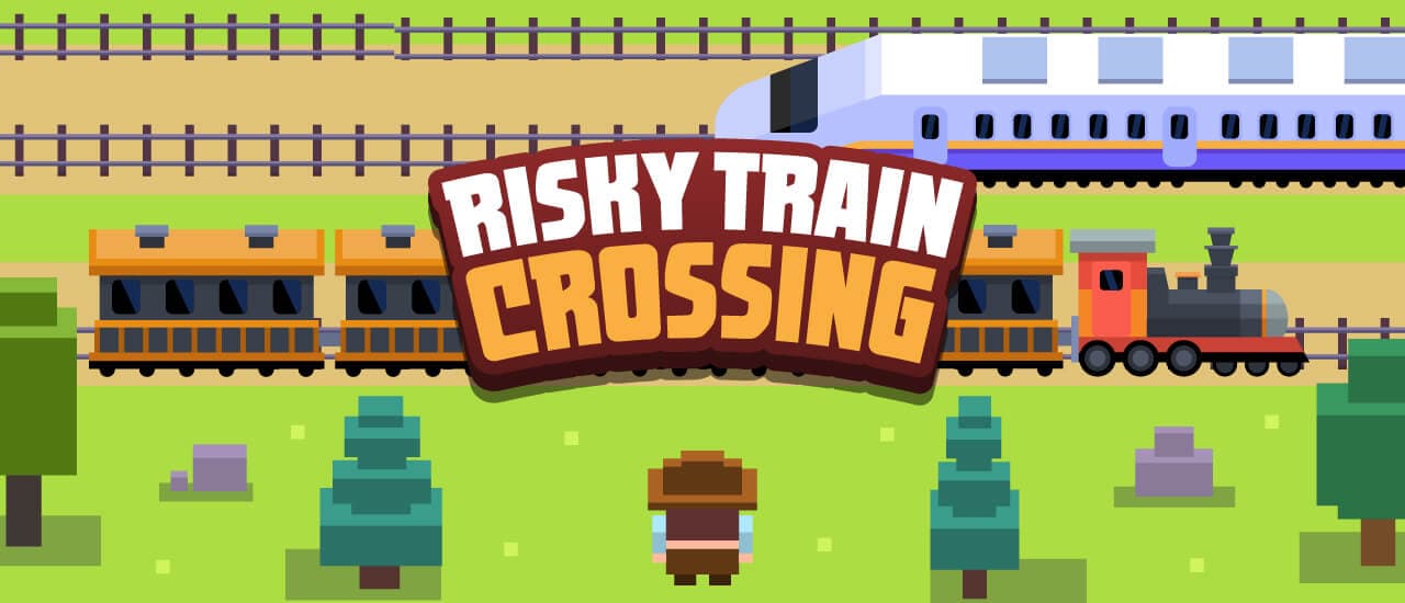 Risky Train Crossing game thumbnail