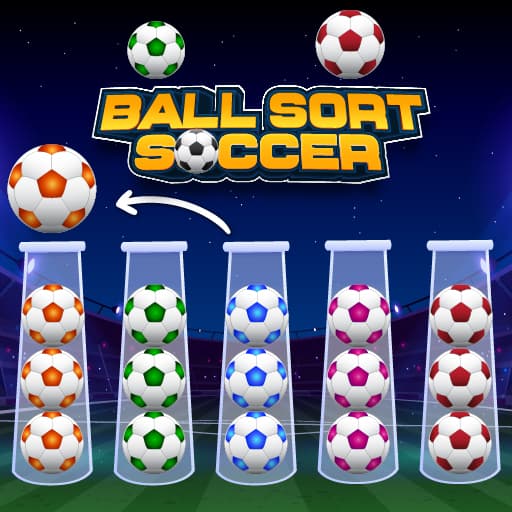 Ball Sort Soccer game thumbnail
