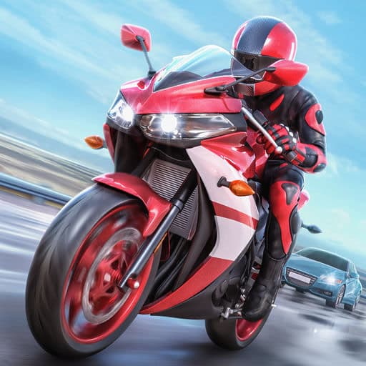 Rocket Bikes Highway Race game thumbnail