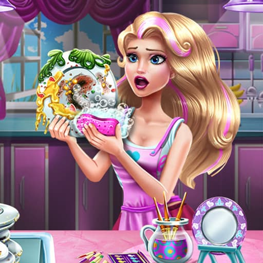 Doll Dish Washing game thumbnail