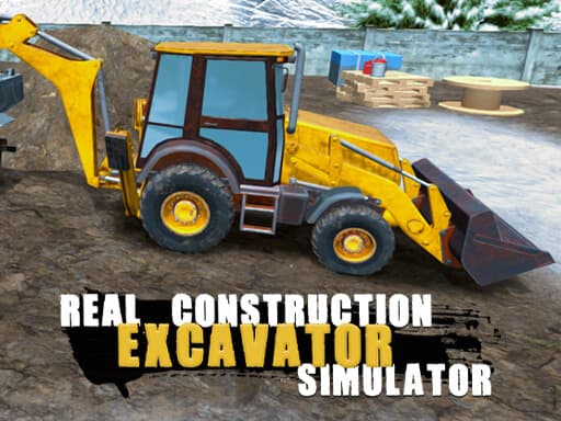 Real Construction Excavator Simulator game thumbnail