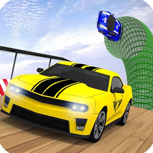 Real Taxi Car Stunts 3D Game game thumbnail