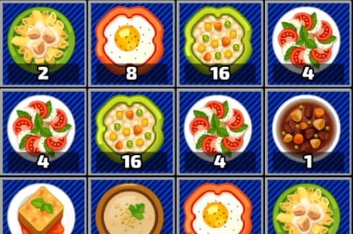 Yummy 2048 game thumbnail