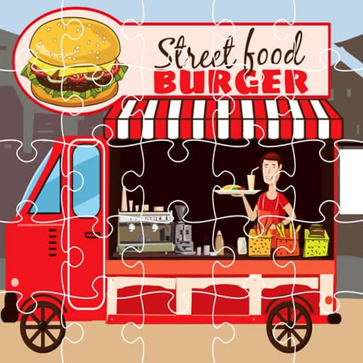 Burger Trucks Jigsaw game thumbnail