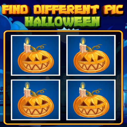 Find Different Pic Halloween game thumbnail
