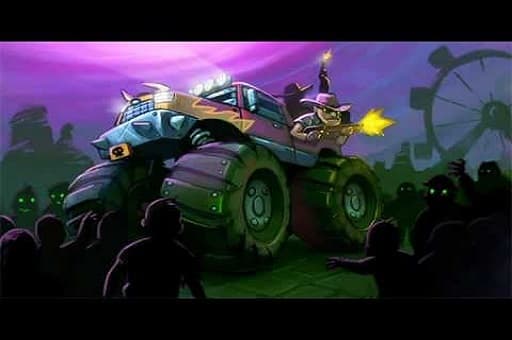 Zombie Smash : Monster Truck Racing Game game thumbnail