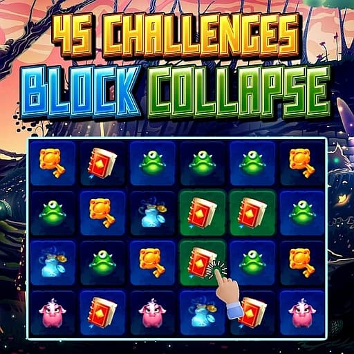 45 Challenges Block Collapse game thumbnail