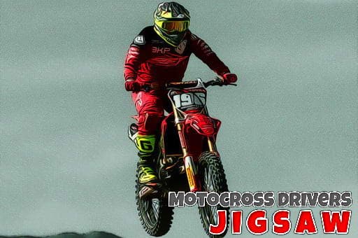 Motocross Drivers Jigsaw game thumbnail