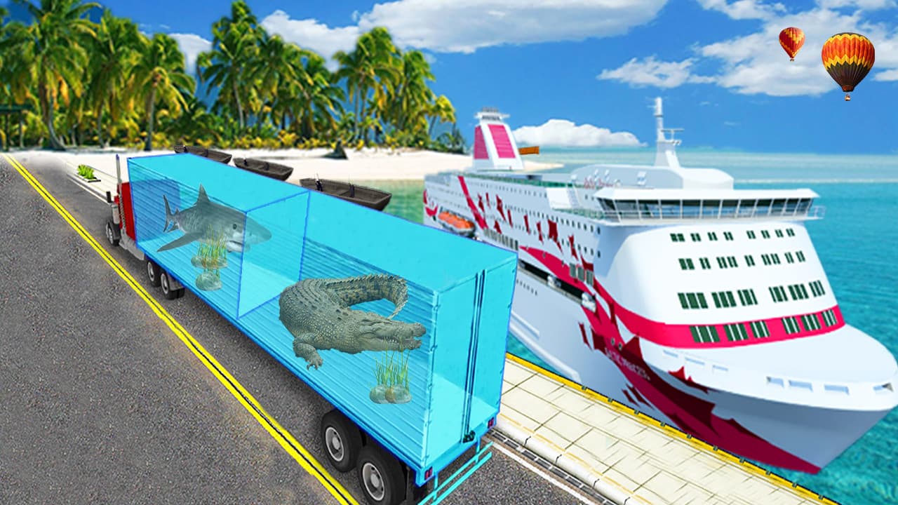 Sea Animal Cargo Truck game thumbnail