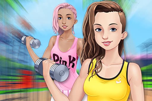 Fitness Girls Dress Up game thumbnail