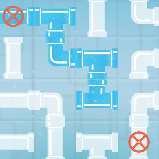 Pipes Flood Puzzle game thumbnail