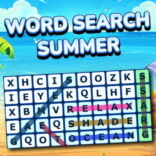 Word Search Summer game thumbnail
