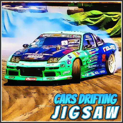 Cars Drifting Jigsaw game thumbnail