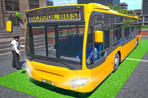 School Bus Game Driving Sim game thumbnail