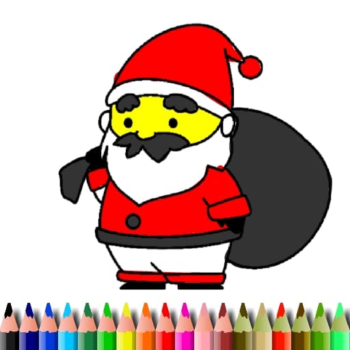 BTS Santa Claus Coloring game thumbnail