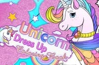 Unicorn Dress Up Coloring Book game thumbnail